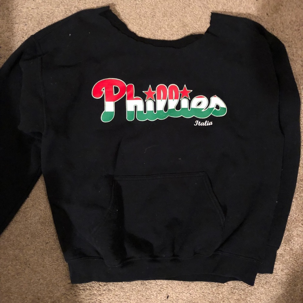PHILLIES ITALIAN SWEATSHIRT LARGE